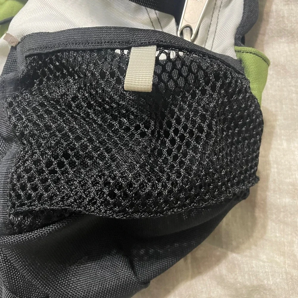 The North Face Borealis Backpack Y2K Green Gray Black Hiking Gorpcore Laptop
